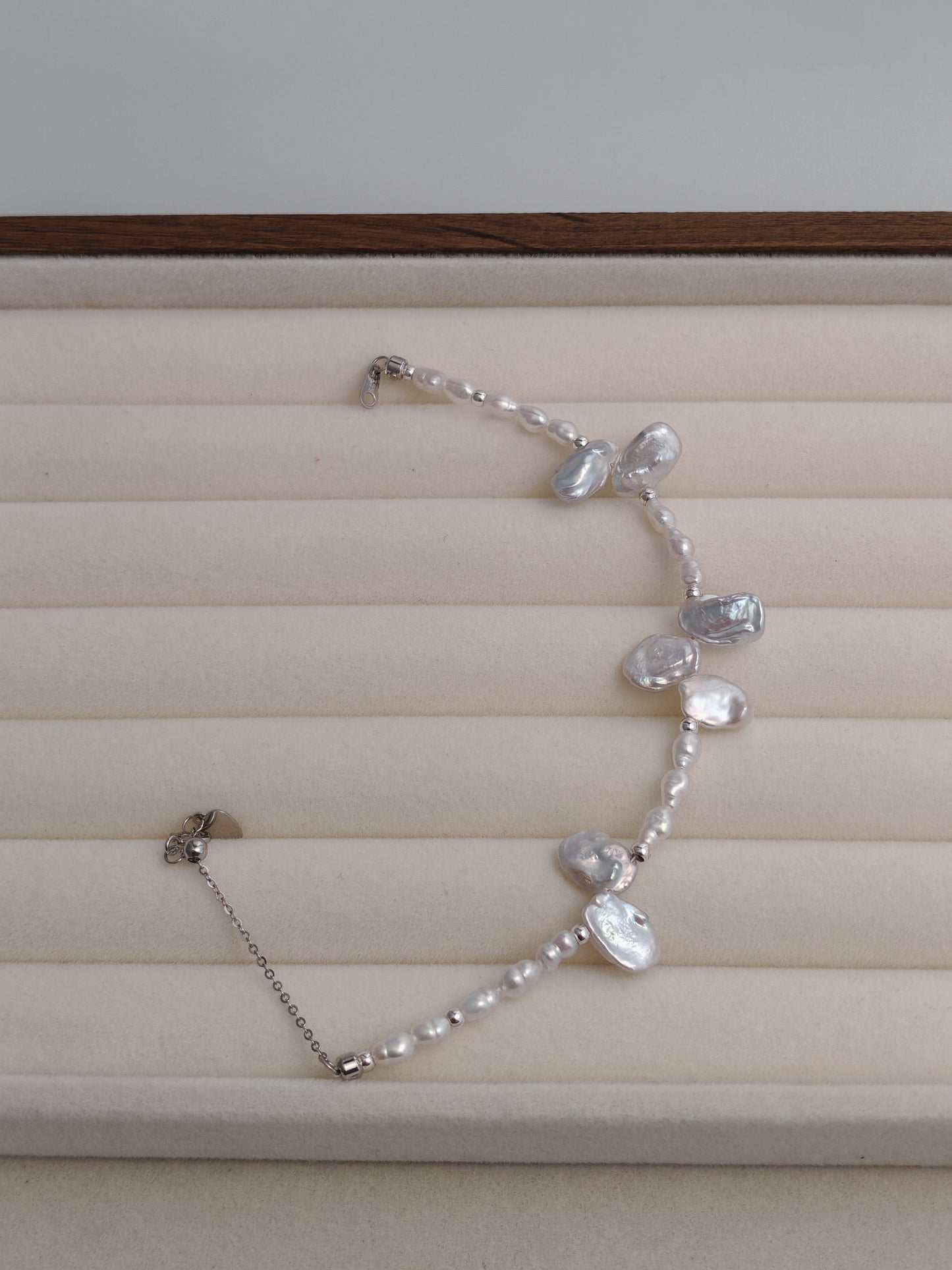 Light Blue Pearl Jewelry Set