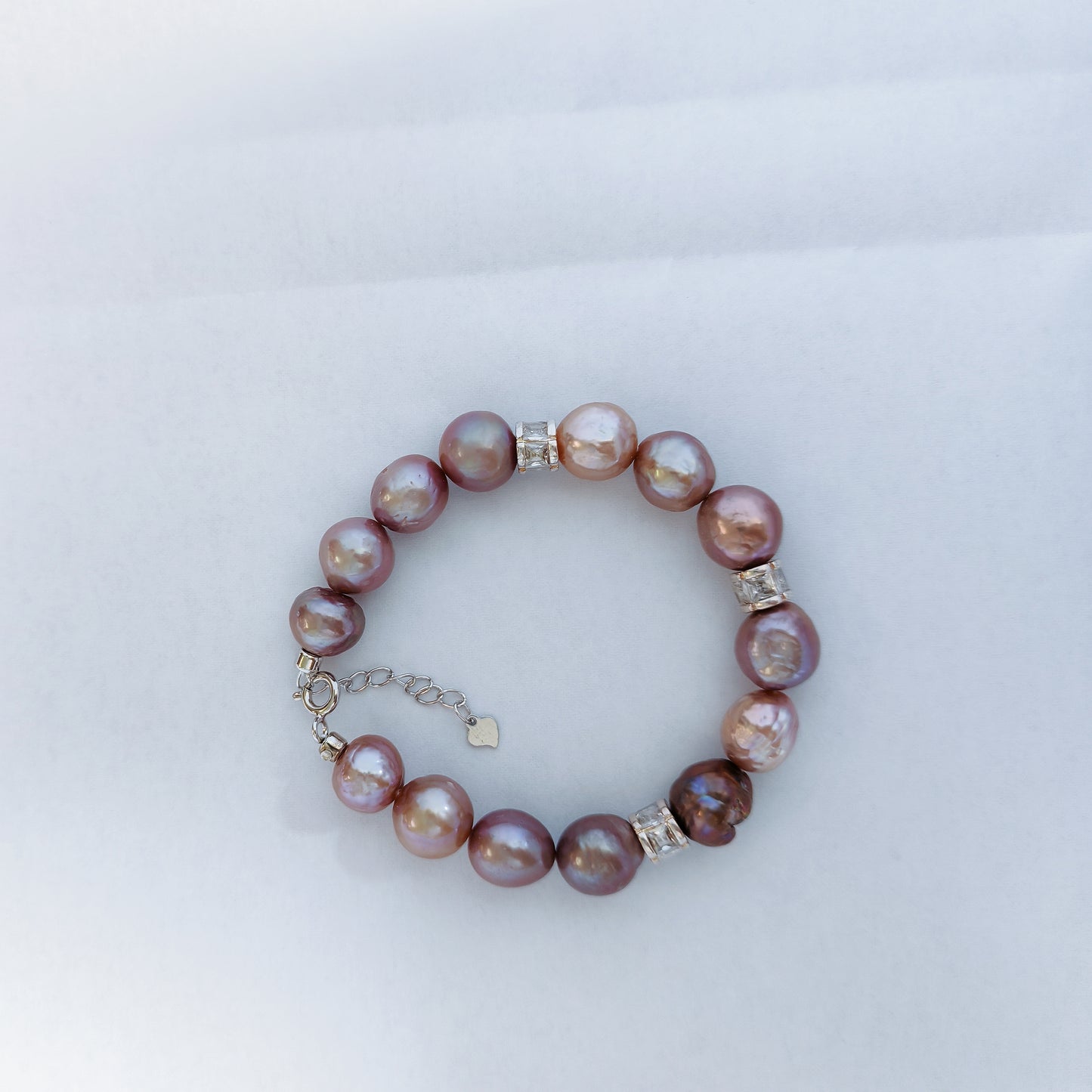 Purple Pearl Bracelet