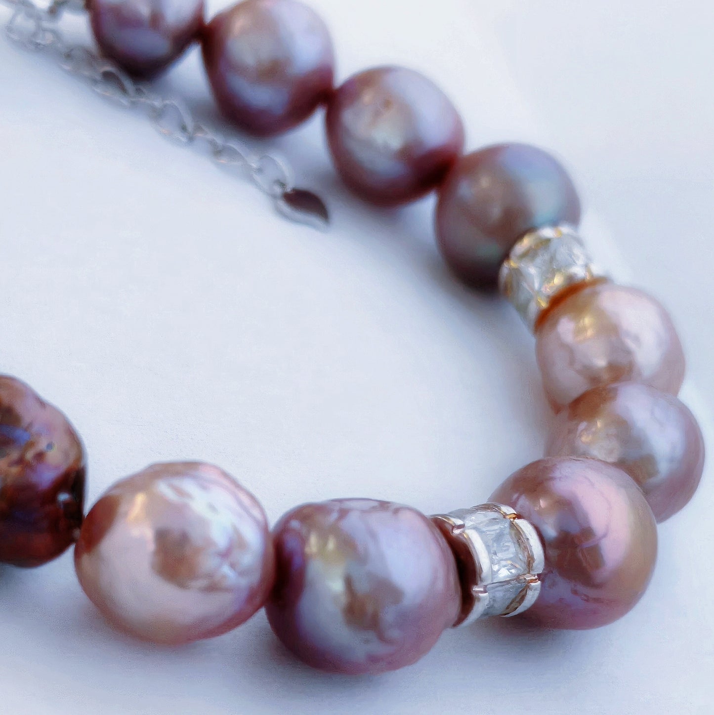 Purple Pearl Bracelet